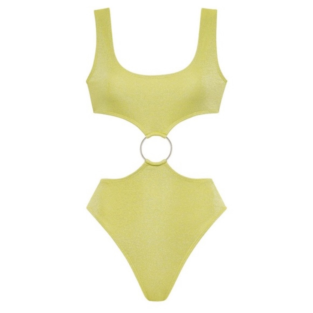 Montce Yellow One Piece Swimsuit